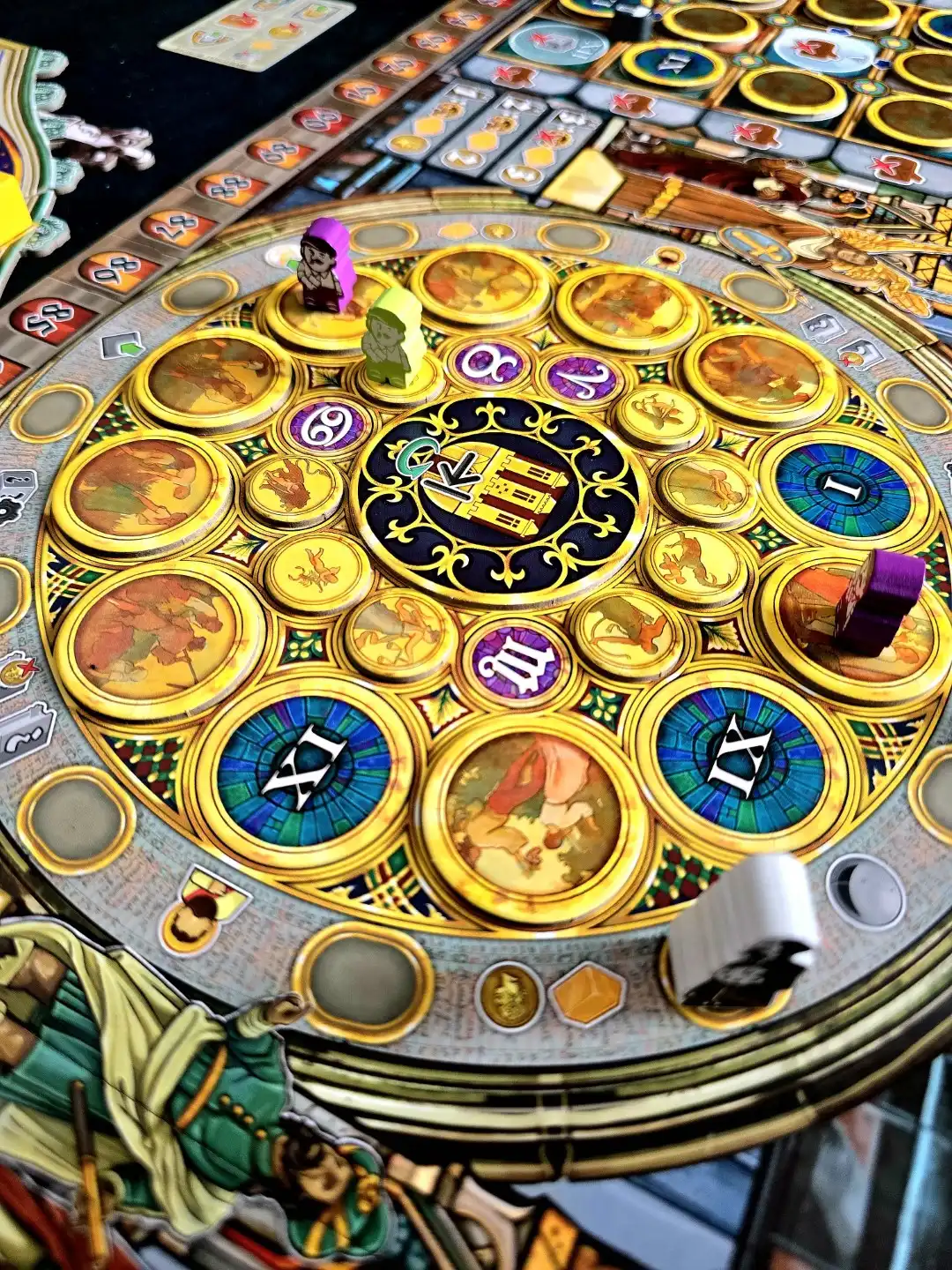 Dials, gears and rondels