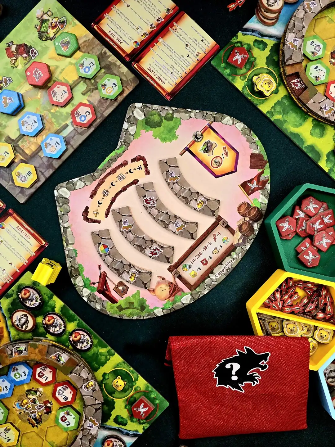 The Three Little Pigs but with castles