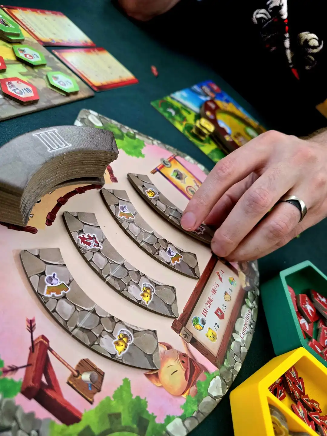 The Three Little Pigs but with castles