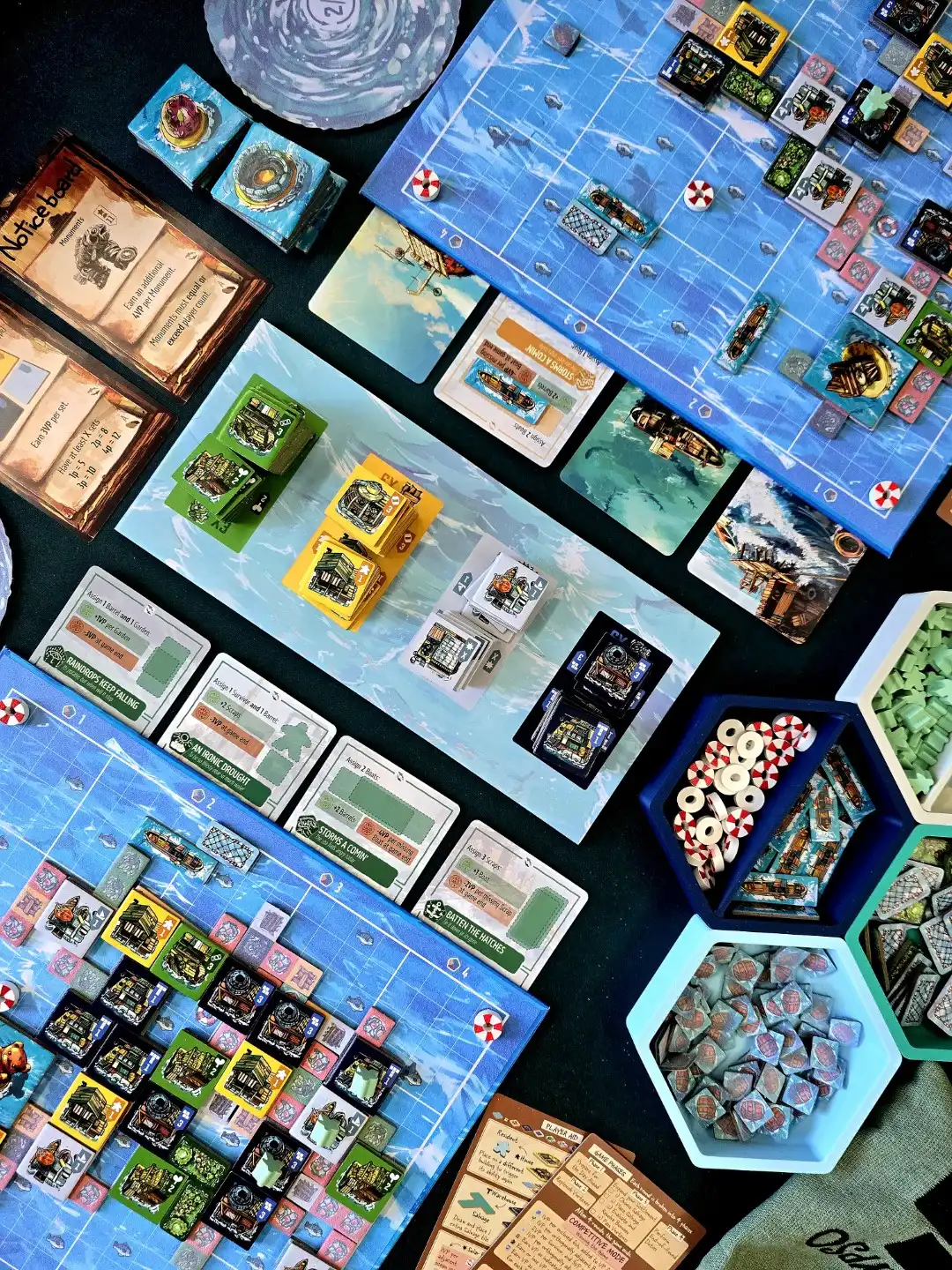 Surviving the apocalypse on raft cities