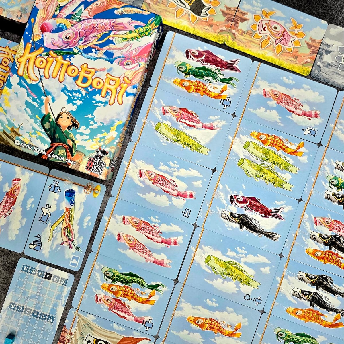 Koinobori - a game about giant carp windsocks