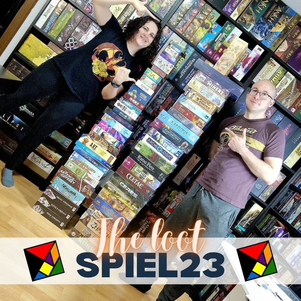 Spiel 2023 - The loot!