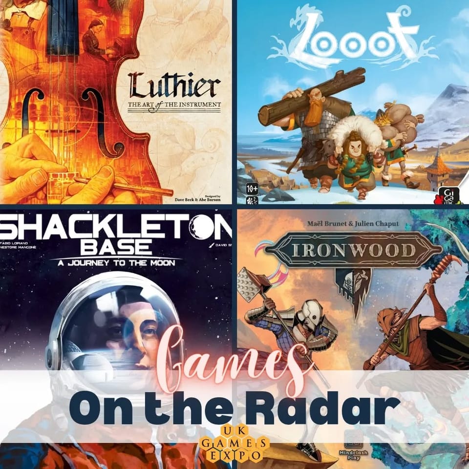 Games on the radar - UKGE edition II