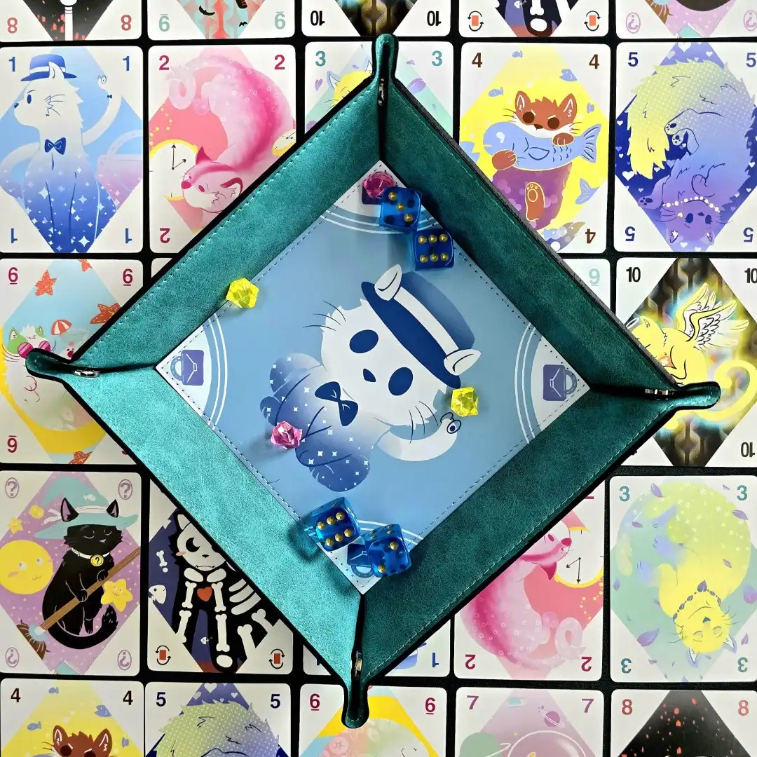 Card shedding with cat psychopomps?