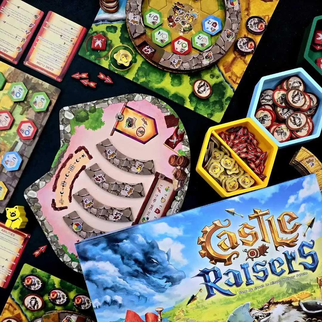 The Three Little Pigs but with castles